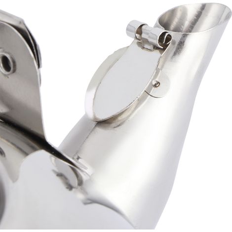 Théière en acier inoxydable 304, fond plat, compatible induction, avec filtre, couleur argent, 16 cm, 1,2 L (1/5)