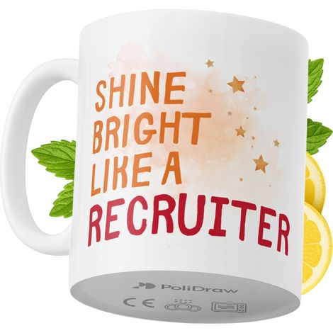 Lustige Tasse für Personalvermittler – Kaffee- oder Teetasse mit witzigem Textdesign – ideal für Geburtstage, Namenstage, Feiertage und besondere Anlässe. Hochwertige Tasse für Homeoffice und Arbeit. 