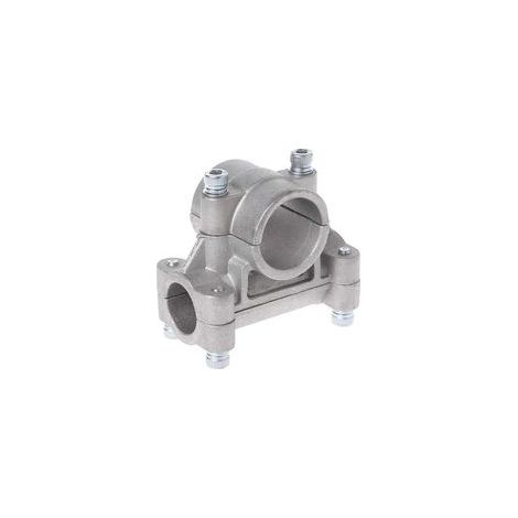 Piece 26Mm Handle Bracket Clamp For Grass Trimmer Brush Trimmer Lawn Mower Part - 2 Silver (1/5)