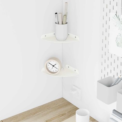 Estante flotante con estante 2 pcs 15 x 15 x 2 cm (1/5)