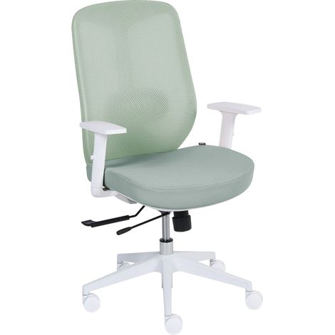 Bürostuhl ZELAR Stoff Grün (1/5)