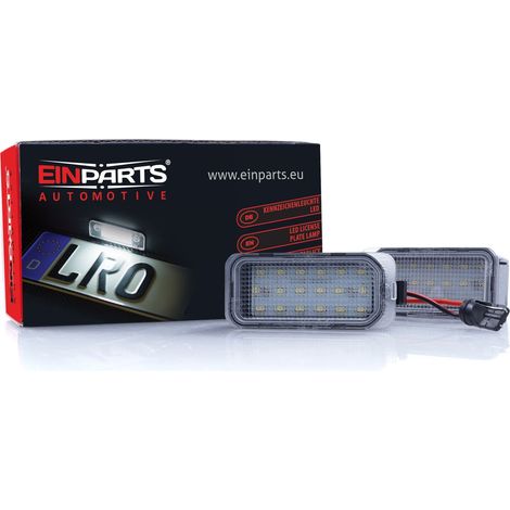 Luces LED para matrícula, 6000 K, blanco frío, 12 V, CANBUS para Ford Jaguar (1/4)