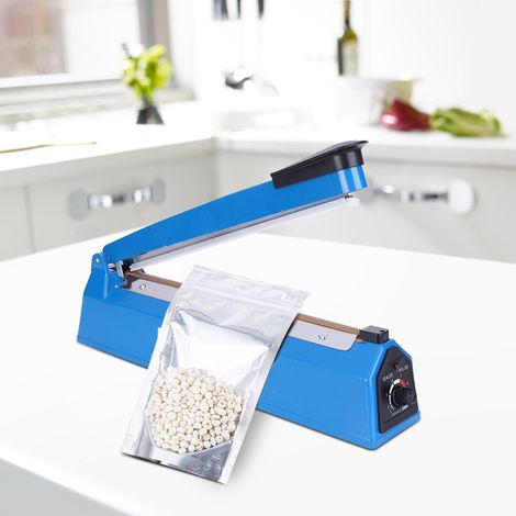 PFS-300 400W Manuelles Heißsiegelgerät, 12-Zoll-Impuls-Verschließgerät für Kunststoffverpackungsbeutel, Preis: EU 220V (1/5)