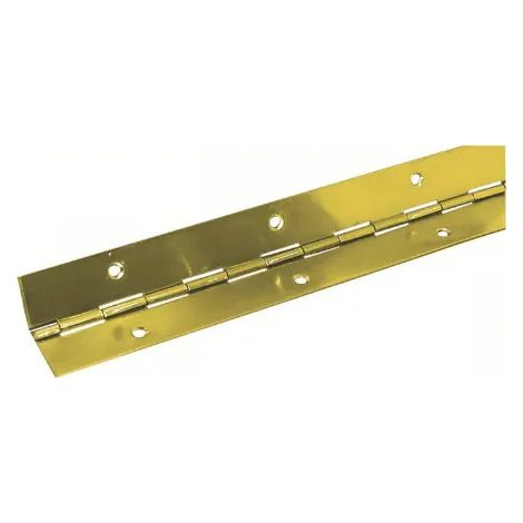 Bisagra de piano de latón 32x960mm.