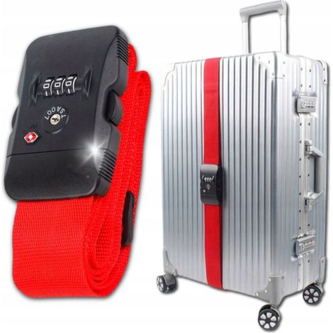 TSA-Sicherheitsgurt für Koffer, Taschen und Reisegepäck