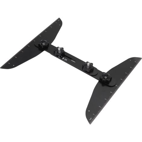 Outil de Gabarit de Marche d'escalier, Jauge de Marche d'escalier Durable et Robuste pour étagères (Robe Lingerie Chat Noir) A (1/5)