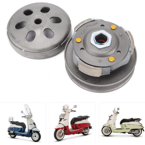 Kit d'embrayage arrière GY6 125cc 150cc pour scooters, quads, karts et véhicules lourds à moteur 4 temps. (1/5)