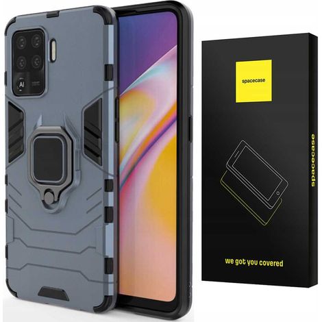 Étui Spacecase X-Ring pour Oppo Reno 5 Lite bleu (1/5)