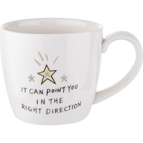 Florina Star Keramik-Kaffee- und Teebecher 480 ml
