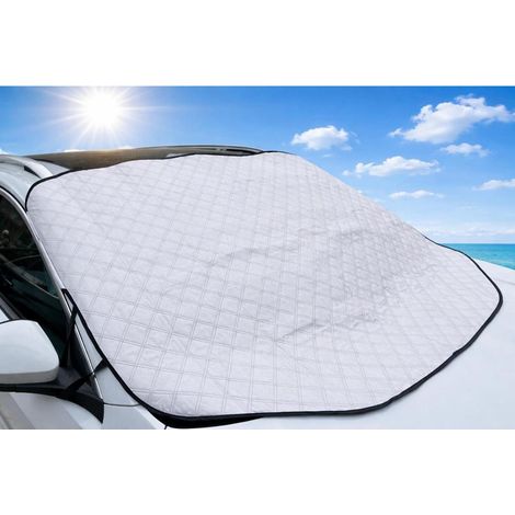 Sonnenschutz Frontscheibe Auto mit Magnet, UV-Schutz, Hitzeschutz, L (157x126cm) (1/5)