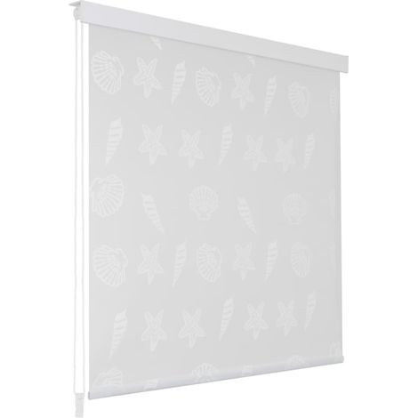 Store roulant de douche 140x240 cm étoile de mer (1/5)