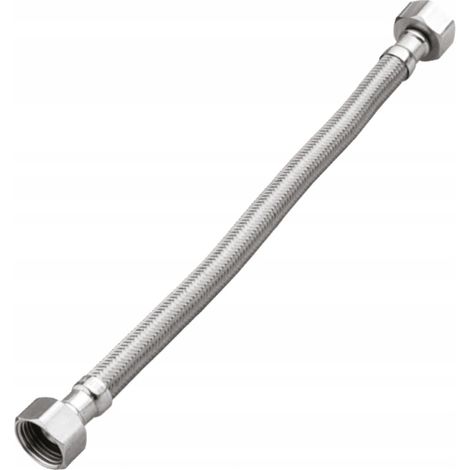 Tuyau de raccordement à l'eau 15/15 – 40 cm - Haute pression - Résistant à la température - Durable (1/2)