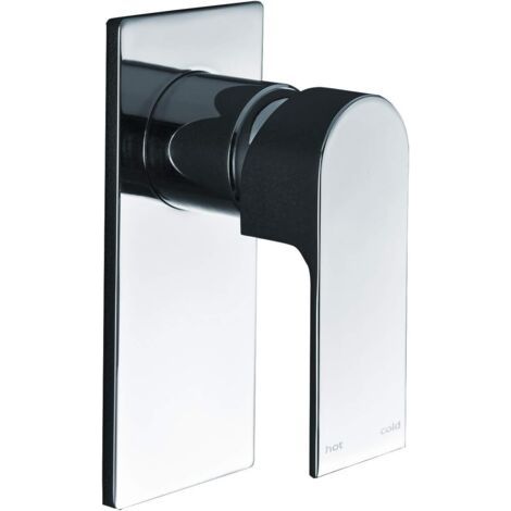 Chromage Robinet de Douche Mitigeur Monocommande pour Douche Mitigeur de Douche Encastrable Complet Robinet Mitigeur Mélangeur Intégré Douche Chromé (1/5)