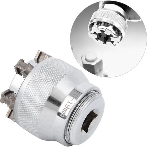 Adaptateur de douille multifonctionnelle 10-19 mm pour clé à entraînement 3/8 po (1/5)