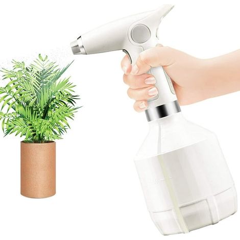 Arroseur portatif, batterie Li-ion rechargeable, flacon pulvérisateur d'eau de 975 ml (33 oz) avec buse réglable et poignée ergonomique pour le jardinage d'intérieur, le rafraîchissement et le nettoya (1/4)