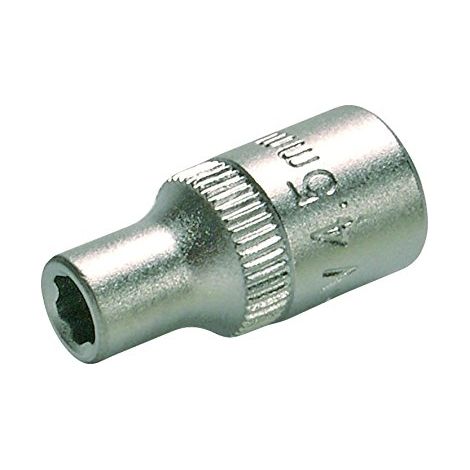BGS Steckschlüssel-Einsatz Sechskant Antrieb Innenvierkant 6,3 mm (1/4") SW 4,5 mm - 2475