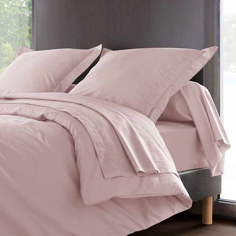 Drap housse Pétale en percale de coton 160 cm (1/2)