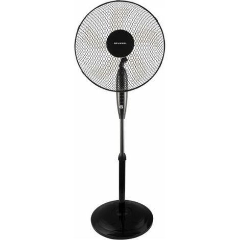 Grunkel FAN-165R NG ventilador de pie negro 40 cm