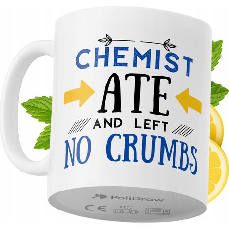 Lustige Kaffeetasse für Chemiker mit witzigem Textdesign – ideal für Geburtstage, Namenstage, Feiertage und besondere Anlässe. Hochwertige Tasse für Zuhause, Büro und Arbeit. Farbe: Weiß, 330 ml.