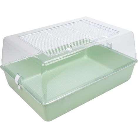 Ferplast – Cage pour rongeurs MINI DUNA MULTY 55x39x27 cm – Espace entre barres 7,1 mm – Personnalisable avec accessoires – Fabriquée en Italie (1/5)