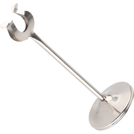 Support de numéro de table en acier inoxydable en forme de U avec pince pour mariage, fête ou restaurant (1/5)