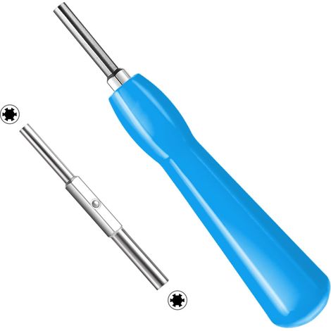 Gamebit - 4.5mm and 3.8mm Screwdriver Set, Double Bit, Security Screwdriver for SNES, NES, N64, Game Boy, Blue Magnetic Screwdriver (1/5)
