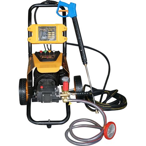 Idropulitrice da 4 kW/380 V, 220 bar, portata 15 l/min con tubo e pistola. Breckner Germany (1/5)