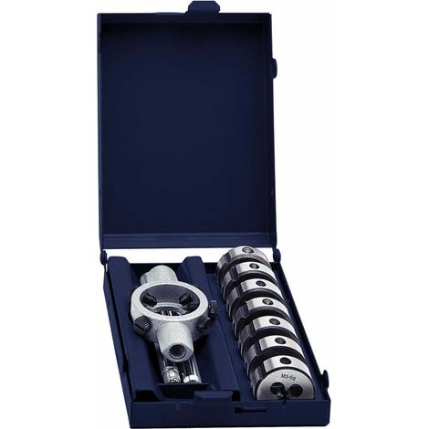 Exact 70418 Schneideisensatz 8teilig HSS metrisch M3, M4, M5, M6, M8, M10, M12 (1/5)