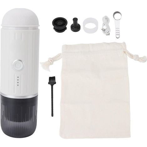 Expresso manuel de voyage, blanc, pour camping, bureau et maison (1/5)