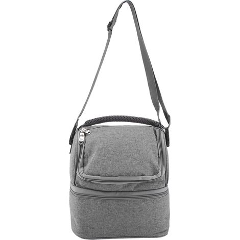 Sac isotherme double couche de 7L, sac à bento portable pour école, bureau et pique-nique (1/5)