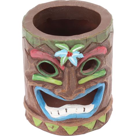 Cendrier Résine Visage Arbre Porte-Bougie Porte-Stylo Décoratif Intérieur Extérieur Type B (1/5)