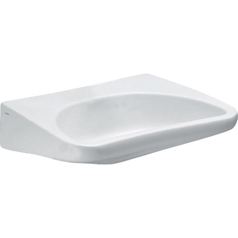 LAUFEN Rehab lavabo, sin barreras, sin agujero para grifo, sin