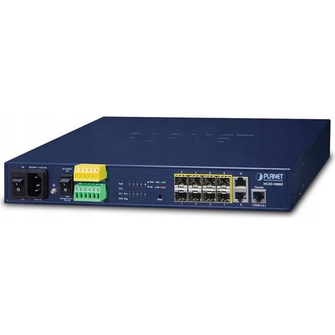Planet 13" 8-Port 100/1000Base-X, MGSD-10080F