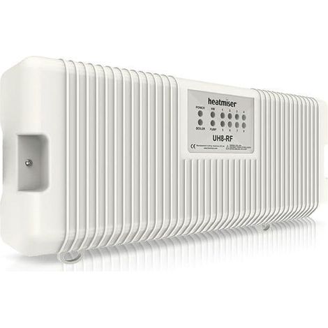 Heatmiser 8 Zone Wireless UH8-RF Wiring V2 Centre 230V