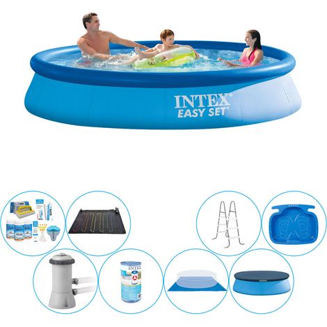 Intex Piscine Easy Set Ronde - 366x76 cm - 8-pièces S20234 (1/5)