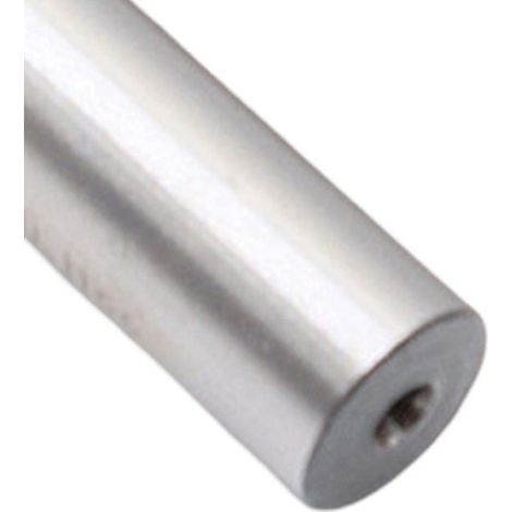 Fraise A Queue Daronde - 12 mm - Acier Rapide HSS - Angle 60 Degres - Double Tranchant - 1 Piece (1/5)