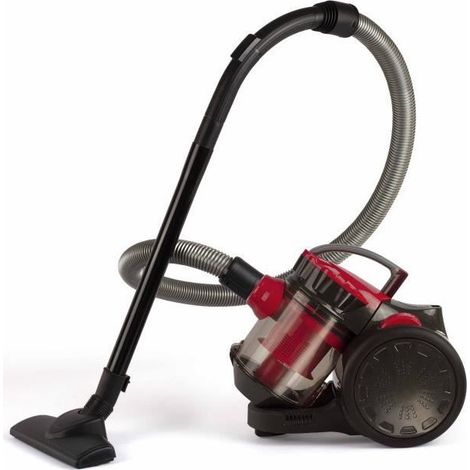 aspirador sin bolsa aada 78db negro / rojo - doh105r - livoo - (1/5)