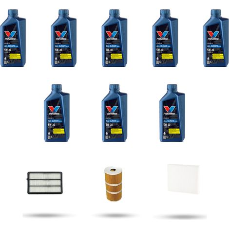 Kit tagliando 3 FILTRI e 8L OLIO compatibile con Renault Koleos II 2.0 Blue DCI 185 135kw dal 2020 (1/5)
