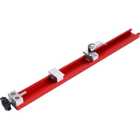 Rail pour scie circulaire Adjustable Cutting Machine Base Guide aluminium léger et stable (1/5)