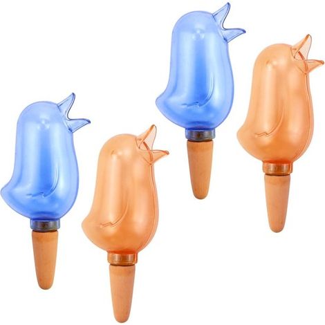 Automatisches Bewässerungssystem – 4er-Pack – Vogelform – Tropfbewässerung – Für Zimmer- und Gartenpflanzen (1/5)