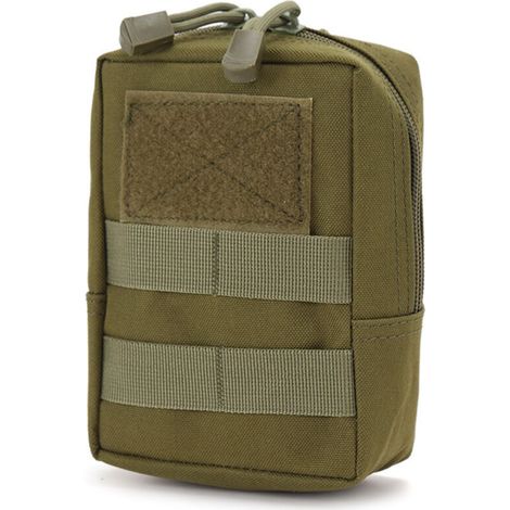 Organisateur de transport d'outils de sac de sport de sac de stockage de téléphone portable portable multifonctionnel(armée) (1/5)