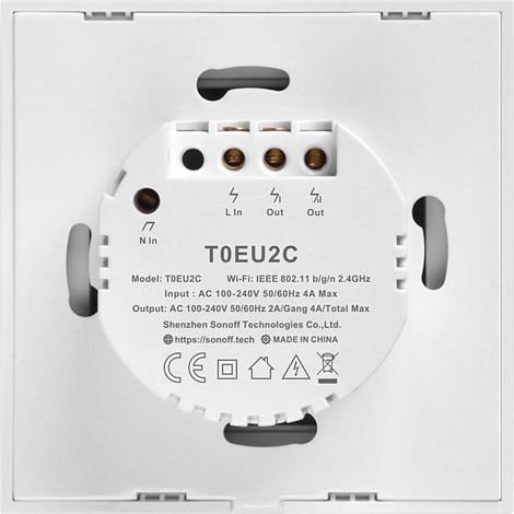 SONOFF TOUCH WiFi / SmartHome Dual-Touch-Schalter