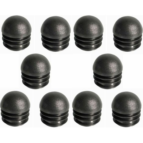 10x embout de tube rond 35mm plastique bouchon capuchon à ailettes patin meuble chaise (1/3)