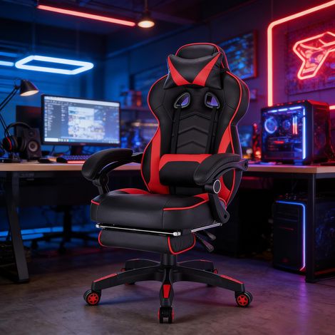 Chaise ESport,chaise de bureau stylée et respirante,chaise de jeux,chaise de conférence,chaise inclinable (uniquement avec chaises de bureau) (1/5)