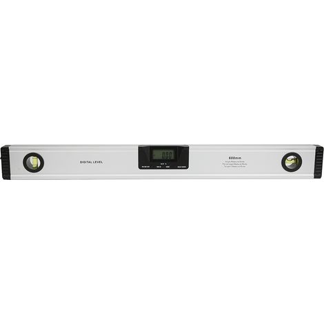 Niveau laser numérique 600mm avec rétroéclairage, règle horizontale verticale à bulle, niveau magnétique professionnel. (1/5)