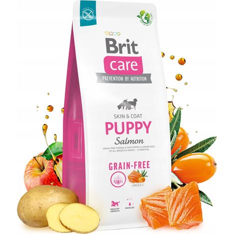 Brit Care Hundefutter getreidefrei Welpenfutter Lachs 12 kg