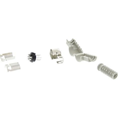 Connecteur DIN RS PRO, 7 contacts, Mâle, Montage sur câble, A souder ( Prix pour 1 )