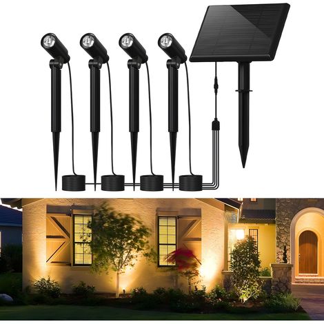 Solarlampen für Außen Solar Gartenleuchte