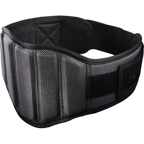 Ceinture De Musculation Réglable - Boucle En Acier Et Supports Eva - Pour Squat Et Haltérophilie - Largeur 11 À 20 Cm (1/5)