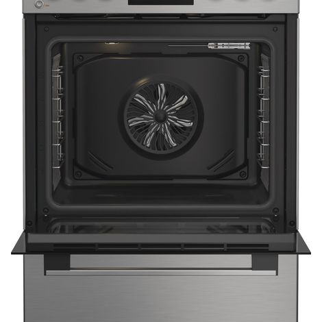 WHIRLPOOL - Cuisinière inox vitrocéramique 60 cm - W6V8LCSX